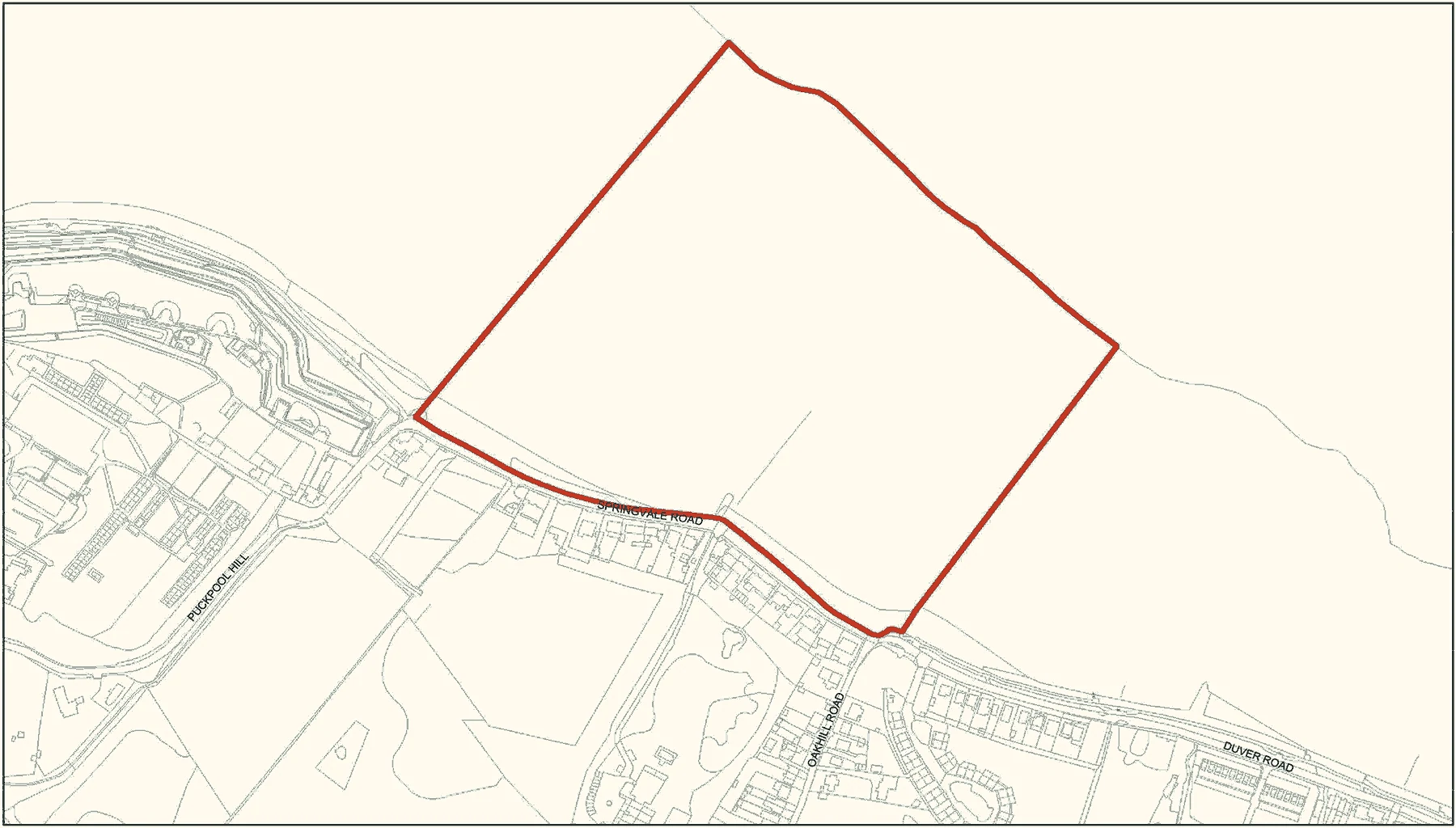 Styled Isle of Wight Council dog exclusion zone map crop for Springvale Beach